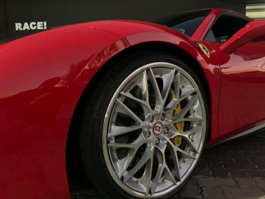 Колеса Ferrari 488 GTB by RACE! on HRE Wheels 2020 года  (фото 4 из 10)